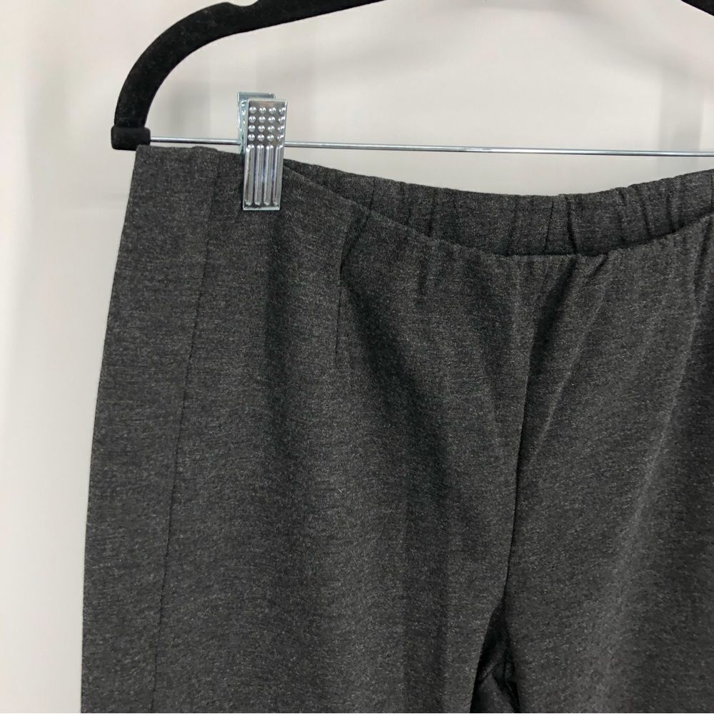 J. Jill Ponte Slim‎ Leg Pants Womens MP Charcoal Gray - Picture 3 of 9